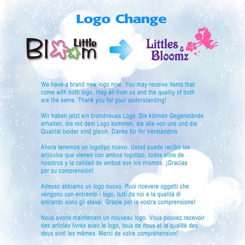 Littles & Bloomz, Reusable Pocket Cloth Nappy, Fastener: Hook-Loop, Set