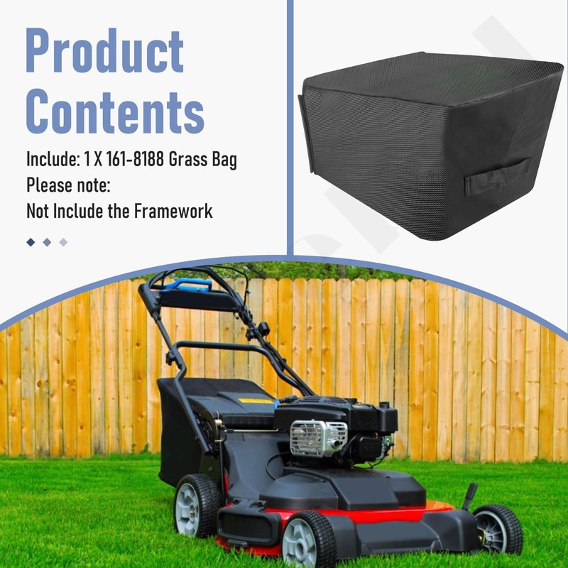 161-8188 Grass Bag Compatible with Toro 30" TimeMaster Series Lawn