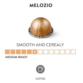 Nespresso Vertuo Melozio Medium Roast Coffee Capsules 10 Count (Pack of 3)-New