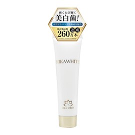 Mica White Whitening Toothpaste, Toothpaste, Toothpaste, Toothpaste Gel, Odor of Breath Yellow, Quasi-Drug, 1.1 oz (30 g)