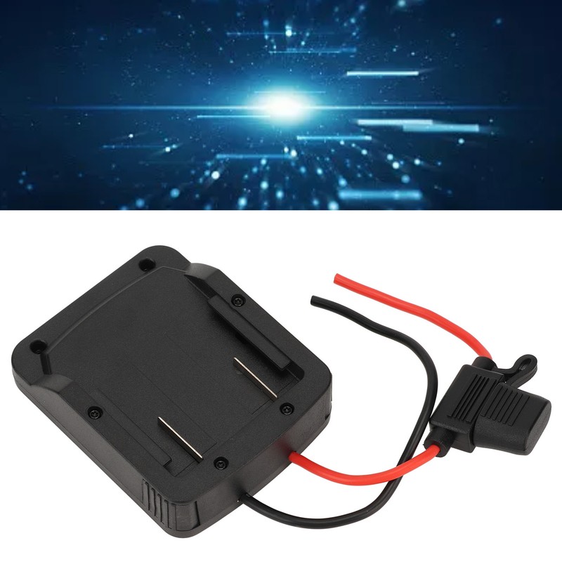 18V Lithium Battery Adapter Integrated ABS Battery Adapter Connector with