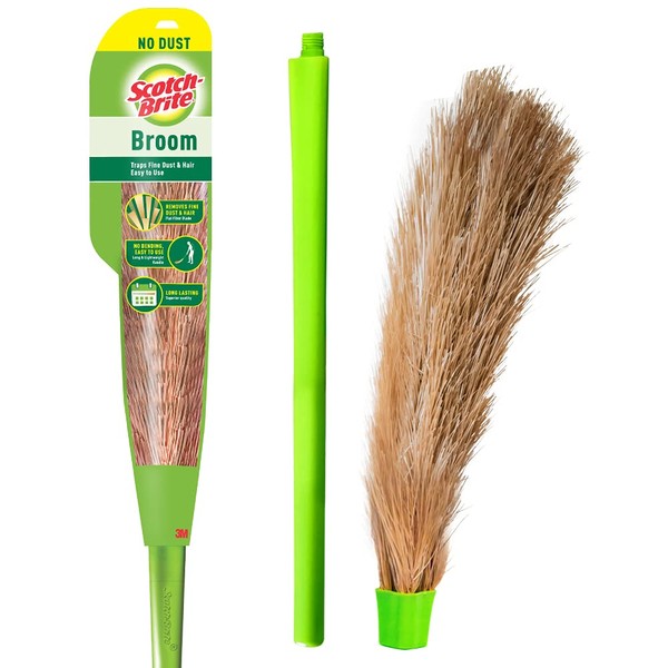 Scotch-Brite No-Dust Fiber Broom
