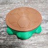 3D Printed Desktop Turtle Box - Color: Brown Top