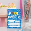 Weifuju Pool Party Birthday Invitations for Boy Girl, Summer Birthday