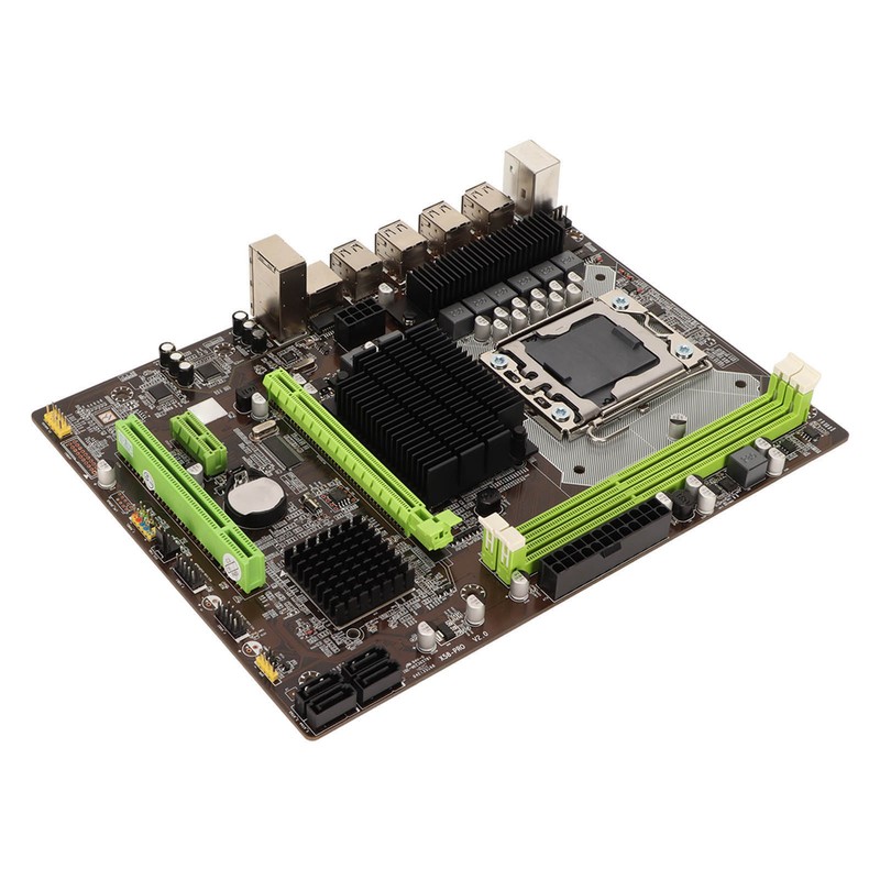 X58 Pro DDR3 Motherboard Dual Channel 2 DDR3 4 SATA2.0