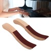 1 Pair Piano Hammerhead Sanding Plate S Shape Solid Wood