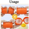 3Pcs Egg Cracker Tool, Handheld Egg Shell Opener, Portable Egg