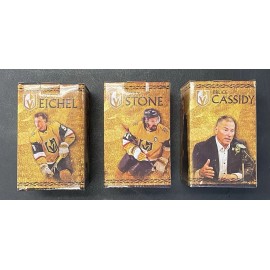 Jack Eichel Mark Stone Cassidy Bust Statue Las Vegas Golden Knights SGA Lot of 3