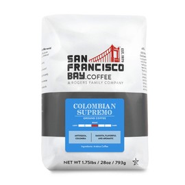 SAN FRANCISCO BAY Coffee Colombian Supremo Ground Medium Roast, 28 Oz