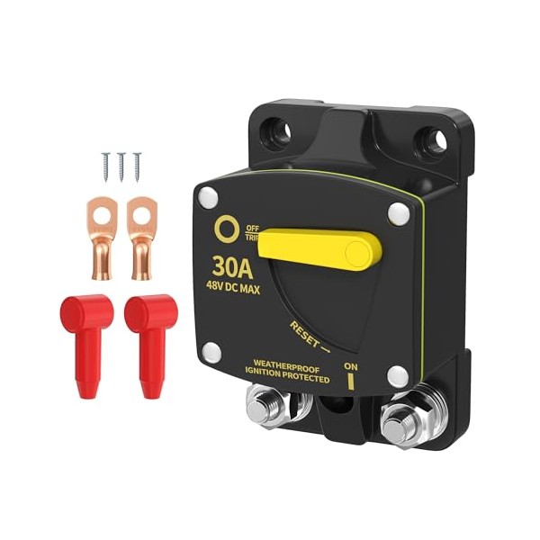 RVMARINEPAT RVMARINEPAT 30 Amp Marine 12V-48V DC Automotive Replacement Circuit