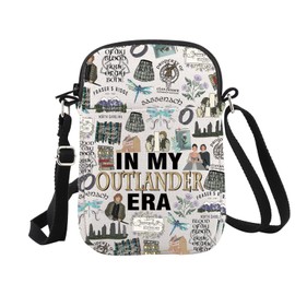 WCGXKO Drama Television Series Gift In My Outland Era Crossbody Bag Tv Show Fans Gift Sassenach Dragonfly Gift (Outland Cr CA)