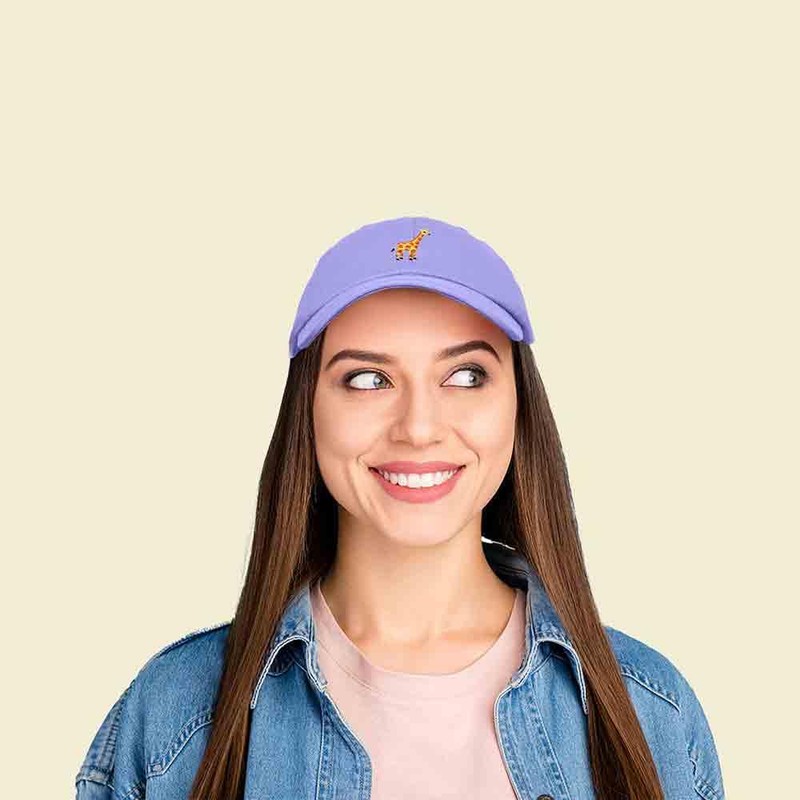 DALIX - Gorra de béisbol de jirafa de algodón suave