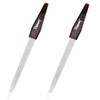 Luxxii (2 Pack) 6 inch Stainless Steel Metal Nail File