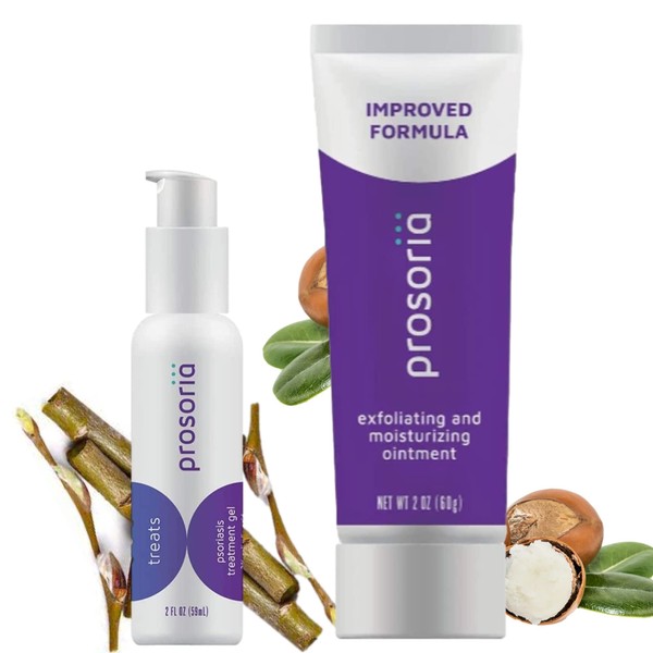 Prosoria Psoriasis Treatment System with Clinical Strength and Natural Botanical Ingredients - Treating, Softening and Restoring The Appearance of Skin