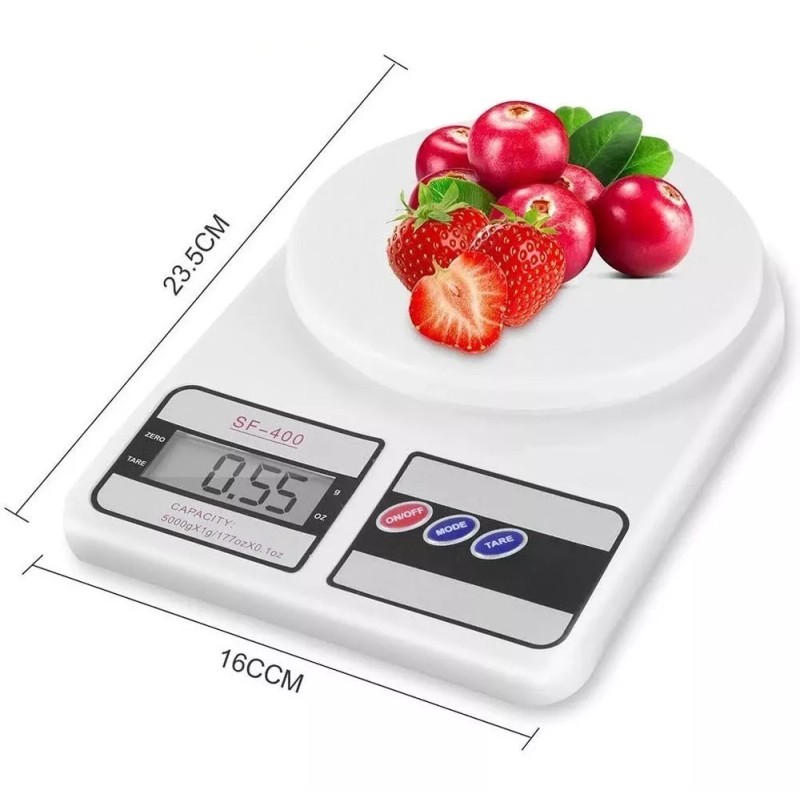 EGTMA Báscula Digital Gramera Para Cocina Alta Precisión + Pilas