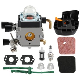 AUTOKAY FS45 FS38 FS85 Carburetor Compatible With Stihl FS46 FS55 FS55C FC55 FC75 FS310 FS45C FS45l FS55R FS74 FS75 FS76 FS80 HS45 HS75 HS80 HS85 String Trimmer Weed Eater Carb C1Q-S97 C1Q-S186