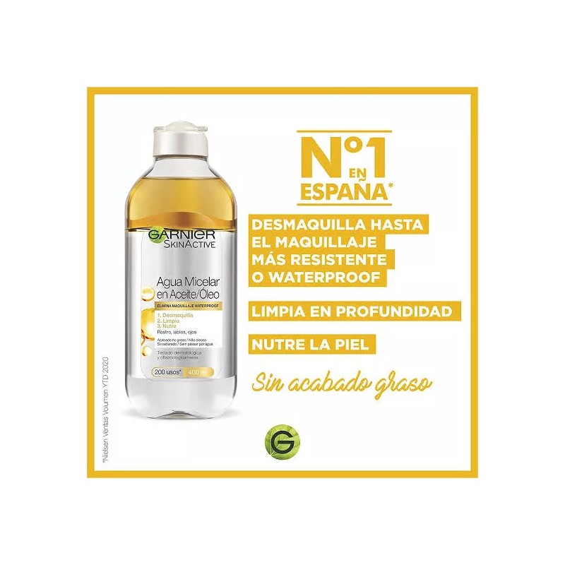 Garnier Kit Aclara Express 5 Piezas: Agua Micelar En Aceite