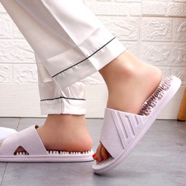Office acupressure slippers foot massage acupressure slippers 05 Acupressure Sleeves - Navy 2XL