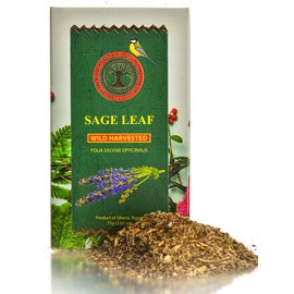 Sage Leaf, Wild Harvested, Premium Quality, 2.65 OZ (75 Grams) – Herbal Tea