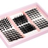 YOONOYA Fox Eye Lash Clusters Wispy Cluster Eyelashes Extensions Manga