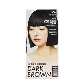 Man with Flowers CS Ink Hair Dye N3 Black Brown Man with Flowers CS Ink Hair Dye N1 Black Man with Flowers Clinic Hair Dye N6 Natural Brown / 꽃을든남자 CS먹물 염색약 N3 흑갈색 꽃을든남자 CS먹물 염색약 N1 흑색 꽃을든남자 크리닉 염색약 N6 자연갈색