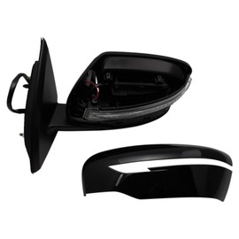 TRQ Left Mirror Drivers Side Compatible with 2017-2019 Nissan Rogue Sport NI1320300