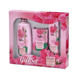 BioFresh Geschenk – Pakete Rose of Bulgaria: Duschgel 330 ml, Handcreme 75ml und rosa Seife 100gr.