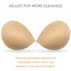 Wingslove Adhesive Bra Reusable Strapless Self Silicone Push-up Invisible Sticky
