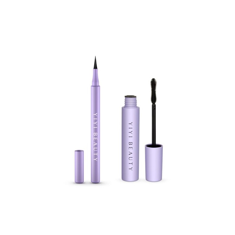 Kit Yiyi Beauty Máscara Pestañas Dreamlash + Delineador de Ojos