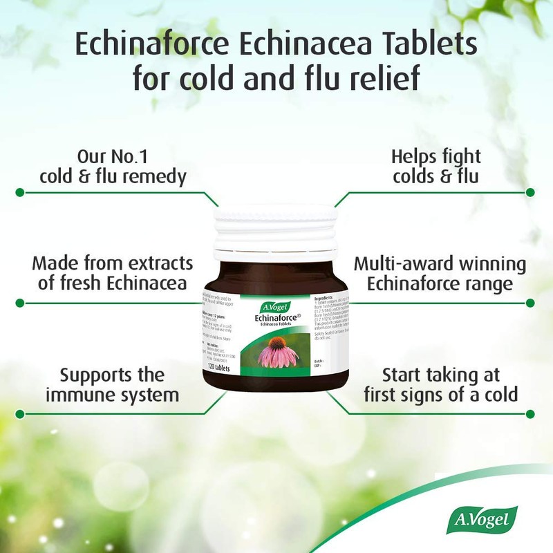 A.Vogel A.Vogel Echinaforce Echinacea Tablets | Relieves Cold & Flu