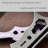 Hamans EDC Pry Bar Multi Tool Titanium EDC Crowbar Prybar