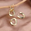 ALEXCRAFT Earrings Silver 925 Hanging Square Hoop Earrings with Pendant