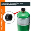 SOOYEAH 1LB Propane Cylinder Protect Caps with Magnetic,Sealed Caps(pack of