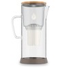 pH Restore Glass Alkaline Water Pitcher â Alkaline Water Filter Pitcher â High pH Water, New 2020 Model, 118oz, 3.5L