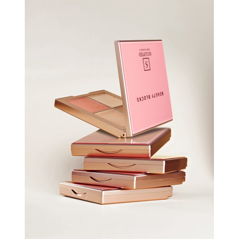 Beauty Blocks 4-in-1 Face Palette from Sculpted by Aimee (Deep)