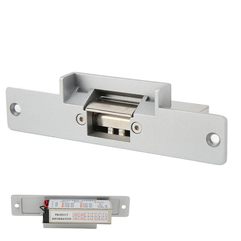 Electric Strike Lock Withstand 250Kg Thrust Zinc Alloy Body for