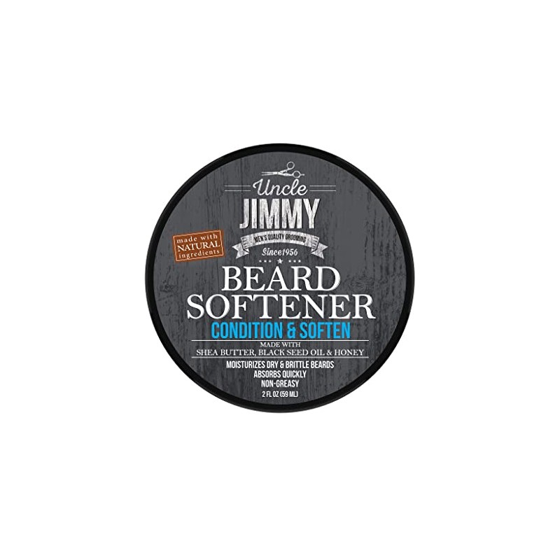 Uncle Jimmy Suavizante para barba, 2 onzas