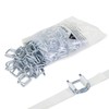 NVOYAJUAN Heavy Duty Galvanized Wire Buckle for 1/2" Width Cord