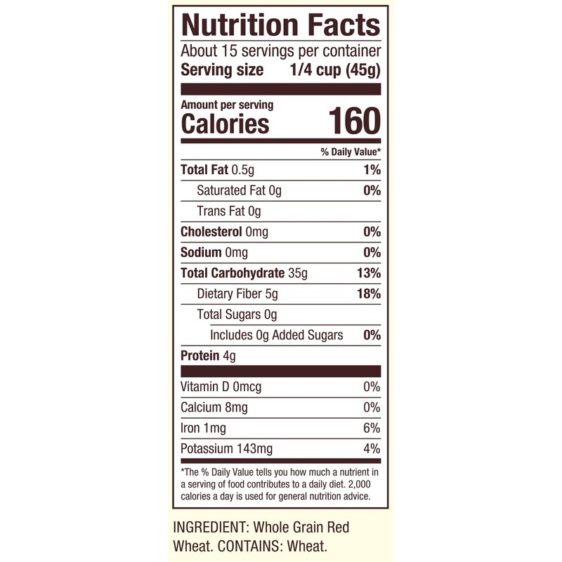 Bob's Red Mill Red Bulgur/Red Wheat, 24oz (Pack of 1)-