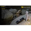 Nitecore TIKI LE 300 lumen micro USB rechargeable keychain flashlight/police
