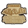 Printtoo Souvenir Wooden Stonehenge England Engraved Fridge Magnet Gift