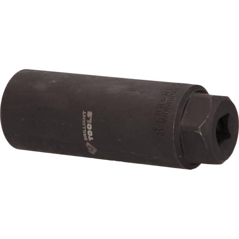 BRILLIANT TOOLS BT606003 Lambda Sensor Socket, Long [Powered by KS
