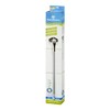 AquaSense Knurled Chrome Grab Bar with Rotating Flange, 24 Inches/60.96