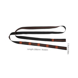 FUNOMOCYA Tree Swing Strap 1 Set Swing Tree Straps with Carabiner Hammock Hanging Kit Heavy Duty for Camping Outdoor