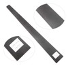 4/4 Cello Fingerboard Ebony Wood Cello Fretboard Replacement String Instrument