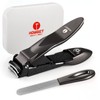 HOWGET Nail Clippers, Anti-Splash, Sharp, For Hands and Febs, Unisex,