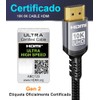 Sniokco 10K 8K 4K Cable HDMI 2.1 48Gbps 3 Metros