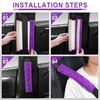 JUSTTOP 2-Pack Universal Car Seat Belt Pads Cover for A