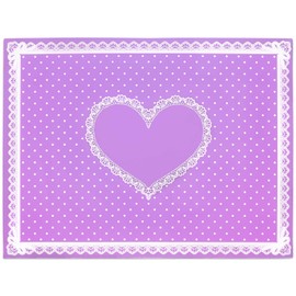 Beauticom Silicone Flexible Foldable Workspace Desk Pad Mat for Manicures Nail Art Acrylic Gel Nails and More (Purple)