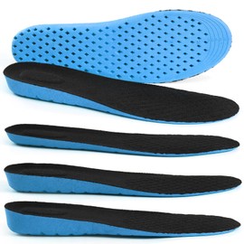 Height Increasing Insoles for Men & Women–Shock Absorbing, Breathable, Replacement Sports Shoe Inserts for All-Day Comfort